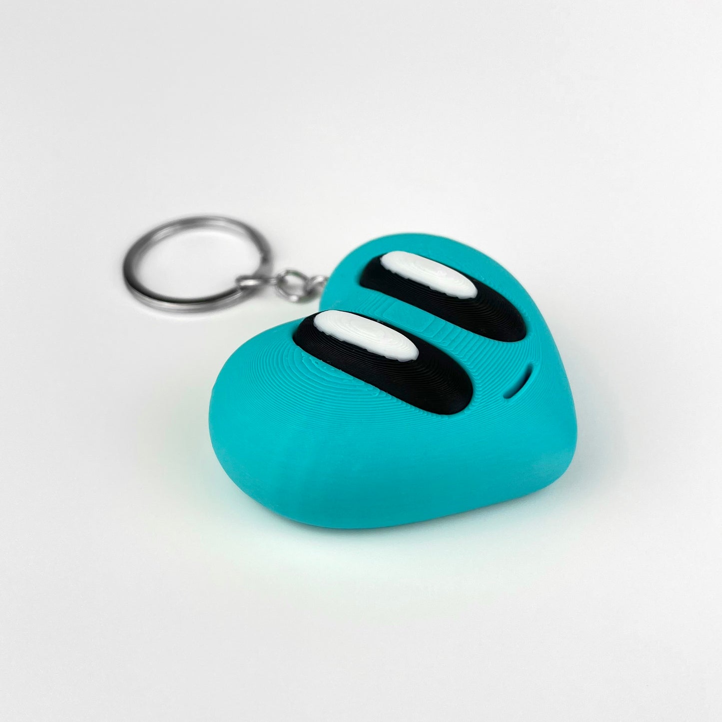 Breloc Inima Valentine's Day / Ziua Indragostitilor, 3D, Albastru