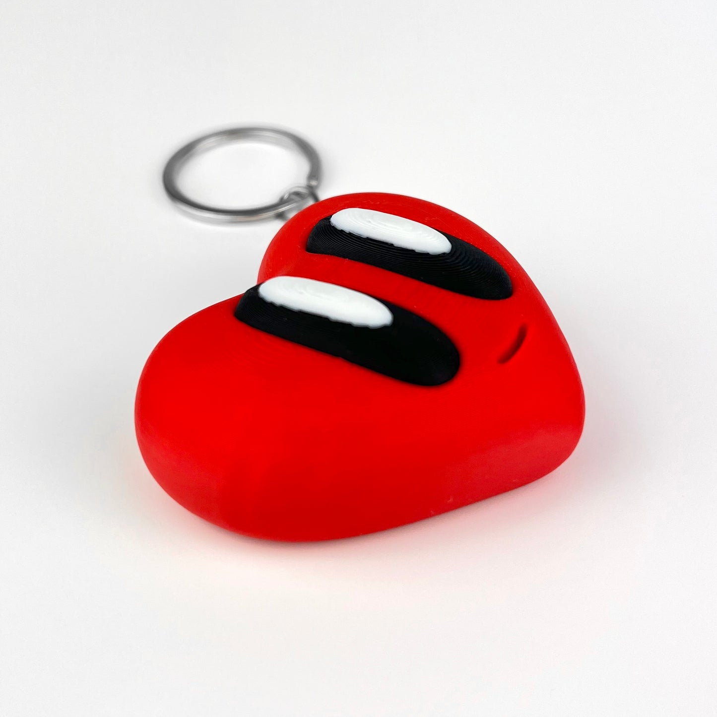 Breloc Inima Valentine's Day / Ziua Indragostitilor, 3D, Rosu