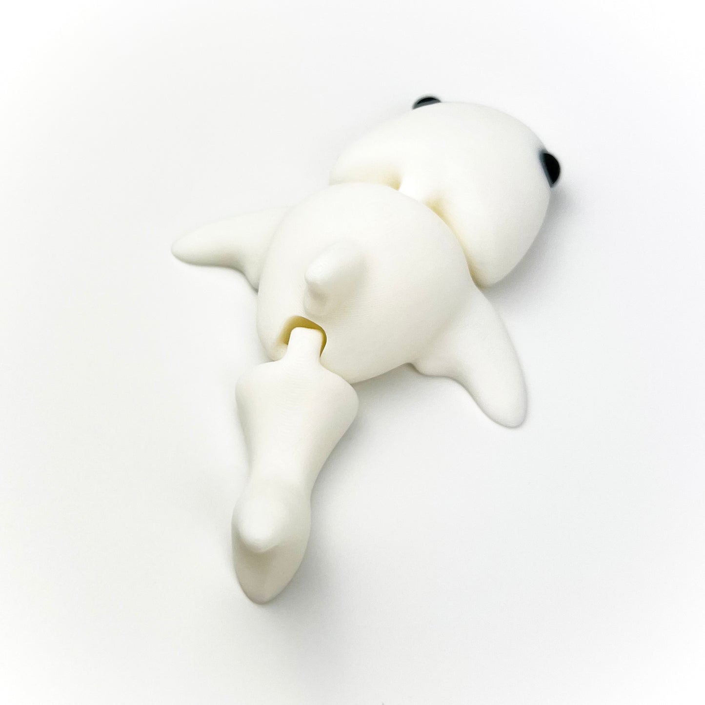 Figurina Rechin-balena / Whale-shark 3D, Flexibil, 10cm