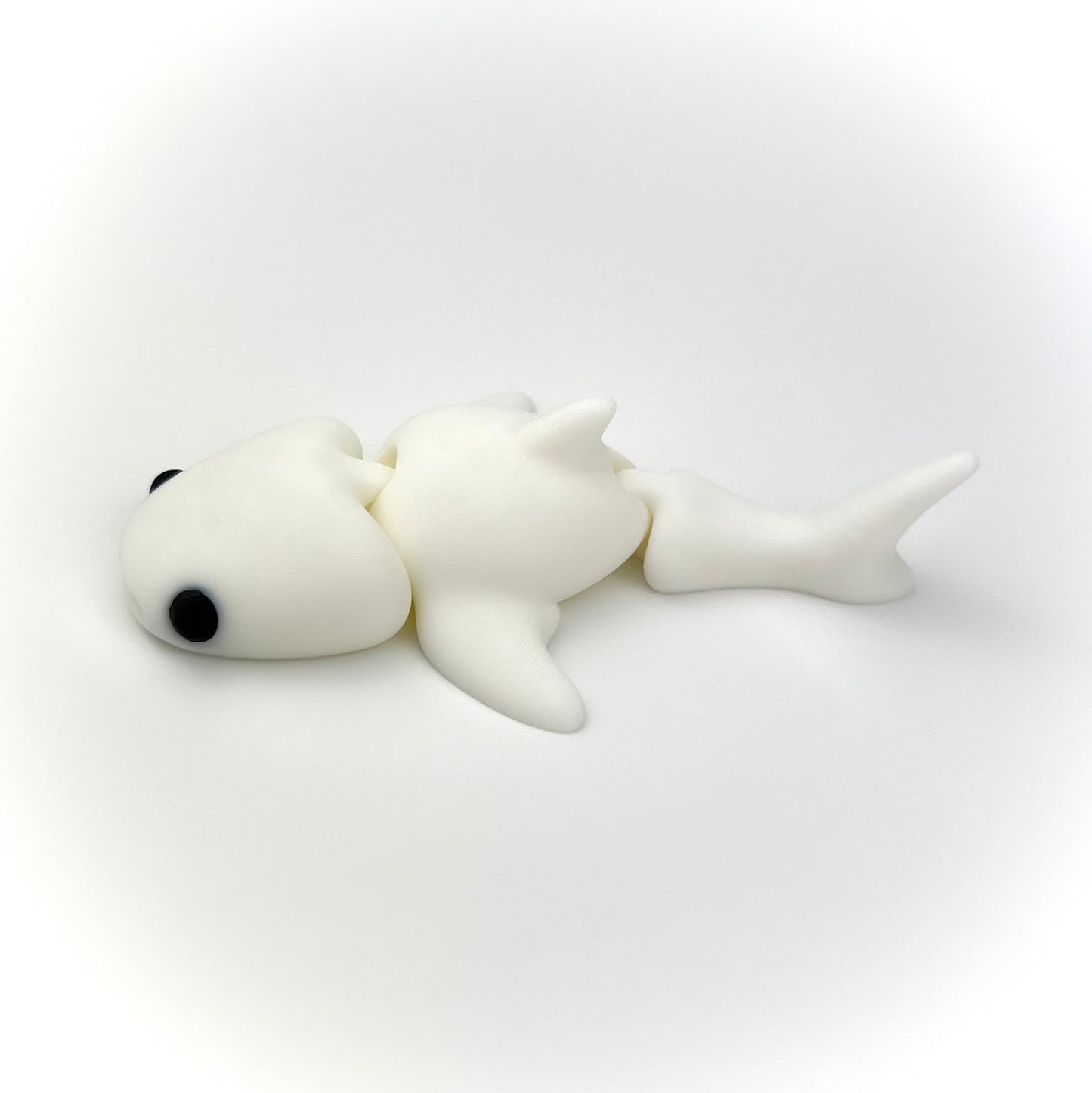 Figurina Rechin-balena / Whale-shark 3D, Flexibil, 10cm