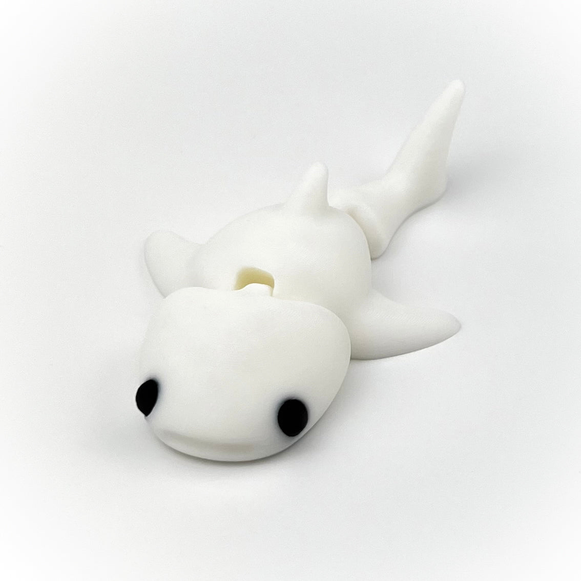 Figurina Rechin-balena / Whale-shark 3D, Flexibil, 10cm