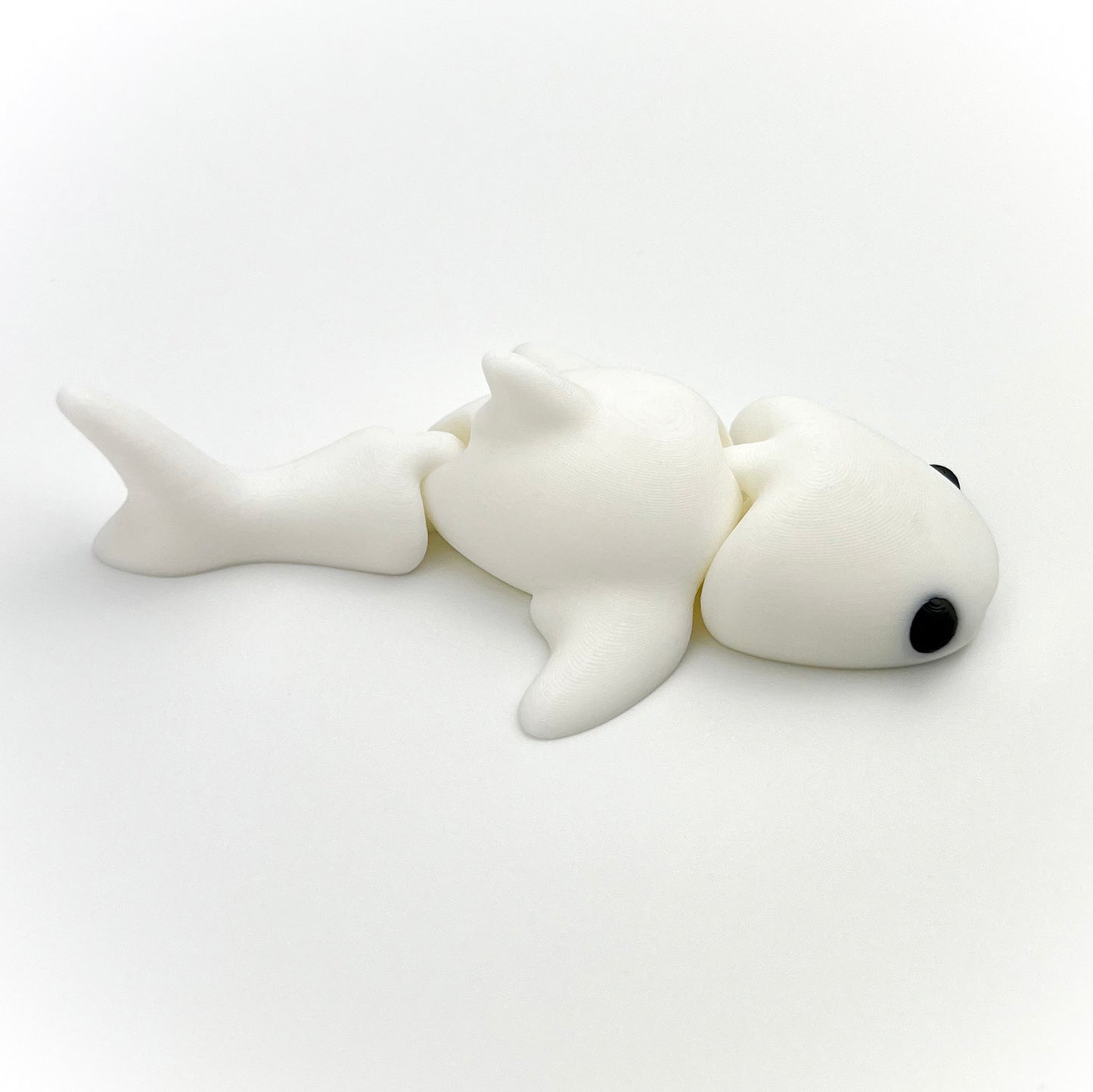 Figurina Rechin-balena / Whale-shark 3D, Flexibil, 10cm