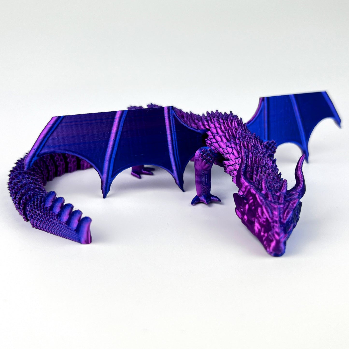 Figurină Dragon Mistic, Multicolor, Flexibil