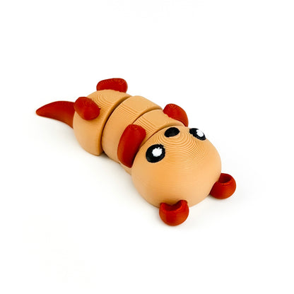 Figurina Vidra 3D, Flexibil 7Cm