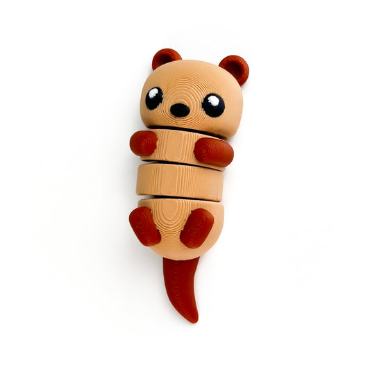Figurina Vidra 3D, Flexibil 7Cm