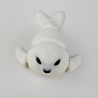Figurina Foca 3D, Flexibil, 5cm