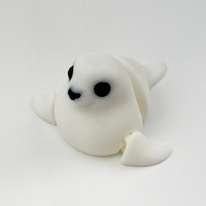 Figurina Foca 3D, Flexibil, 5cm