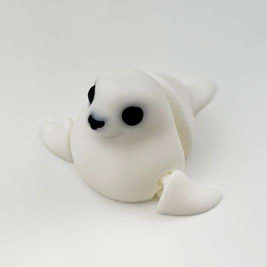 Figurina Foca 3D, Flexibil, 5cm