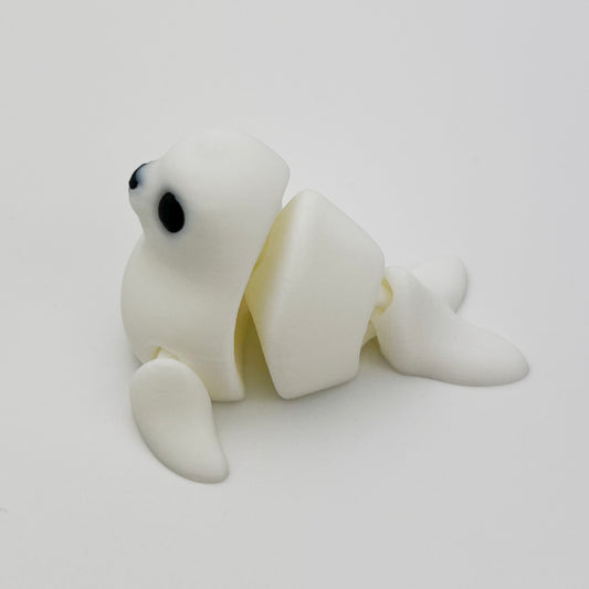 Figurina Foca 3D, Flexibil, 5cm