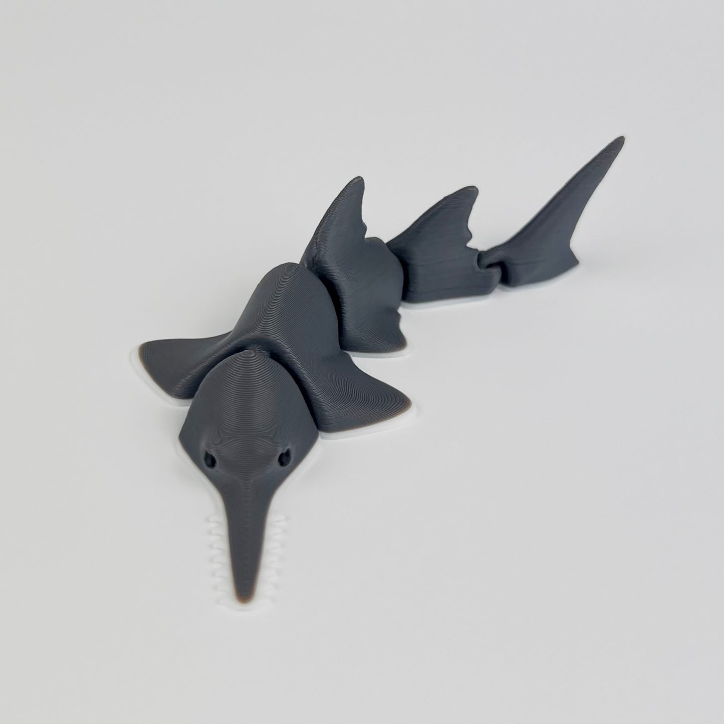 Figurina Peste Fierastrau / Sawfish 3D, Flexibil, 10cm