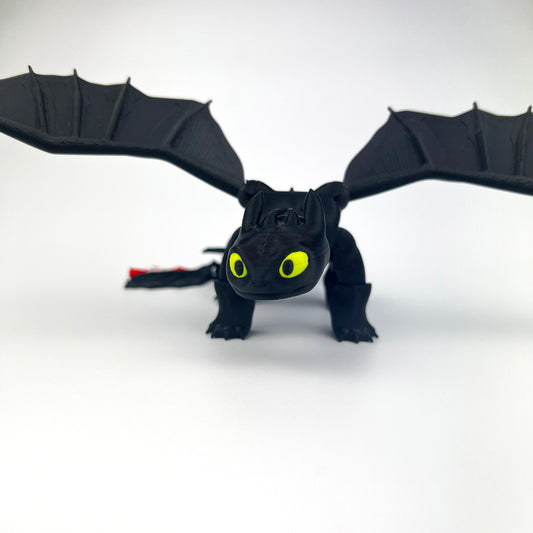 Figurină Dragon Toothless - How To Train Your Dragon