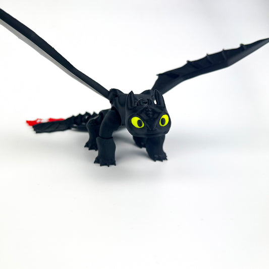 Figurină Dragon Toothless - How To Train Your Dragon