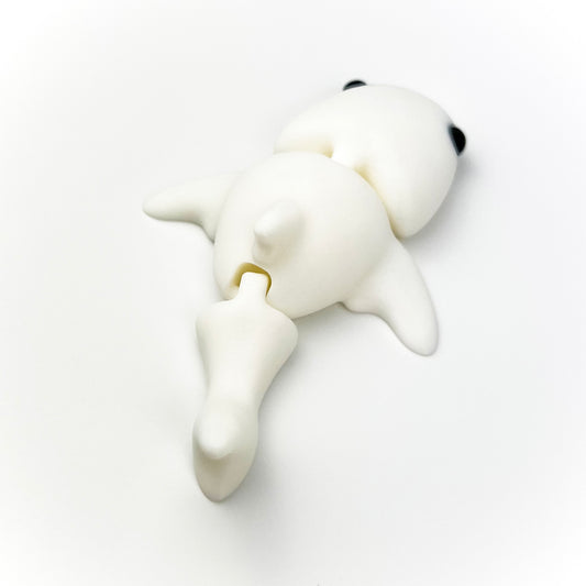Figurina Rechin-balena / Whale-shark 3D, Flexibil, 10cm