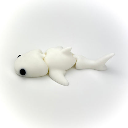 Figurina Rechin-balena / Whale-shark 3D, Flexibil, 10cm