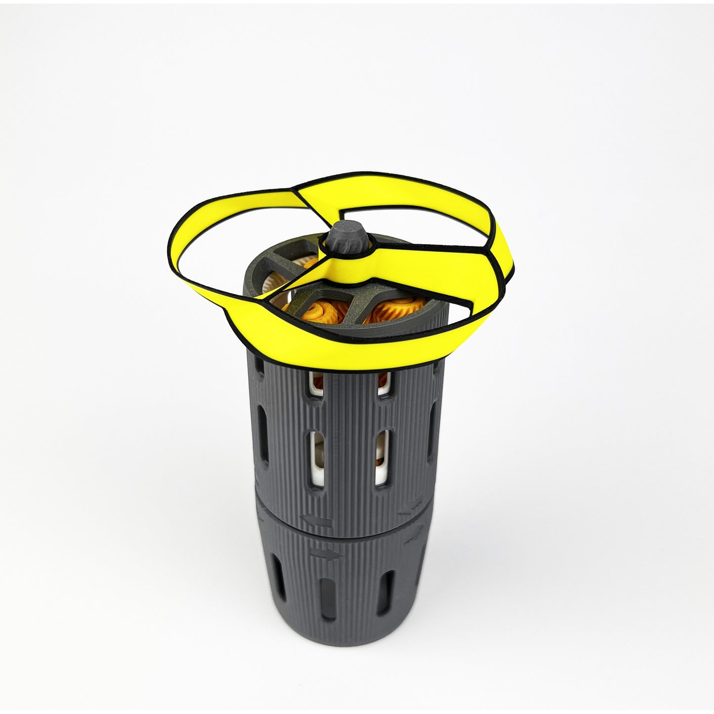 Set Lansator cu Elice / Disc, Negru, 15Cm