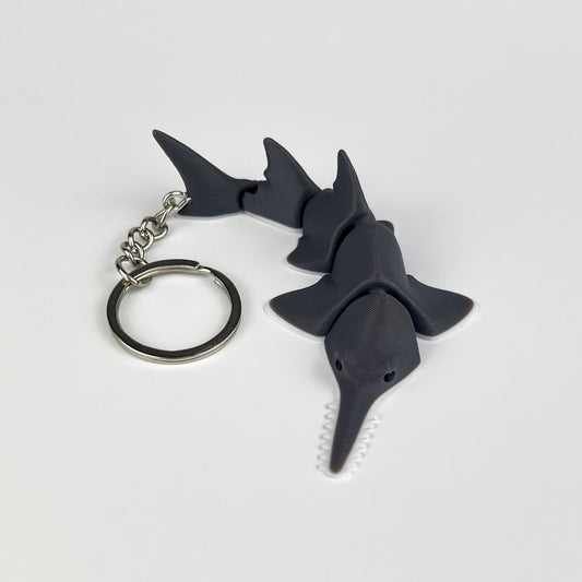 Breloc Peste Fierastrau / Sawfish 3D, Flexibil, 10cm