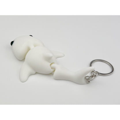 Breloc Rechin-balena / Whale-shark 3D, Flexibil, 10cm