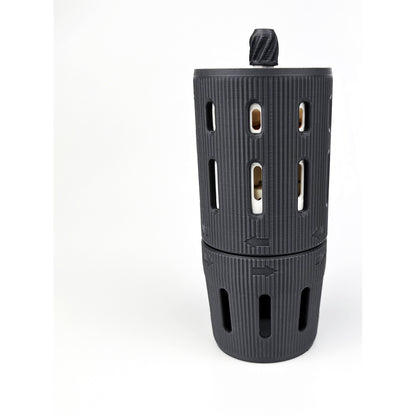Set Lansator cu Elice / Disc, Negru, 15Cm
