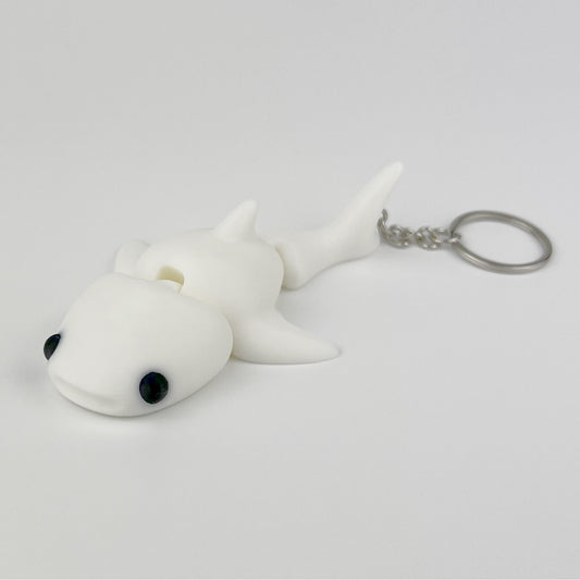 Breloc Rechin-balena / Whale-shark 3D, Flexibil, 10cm