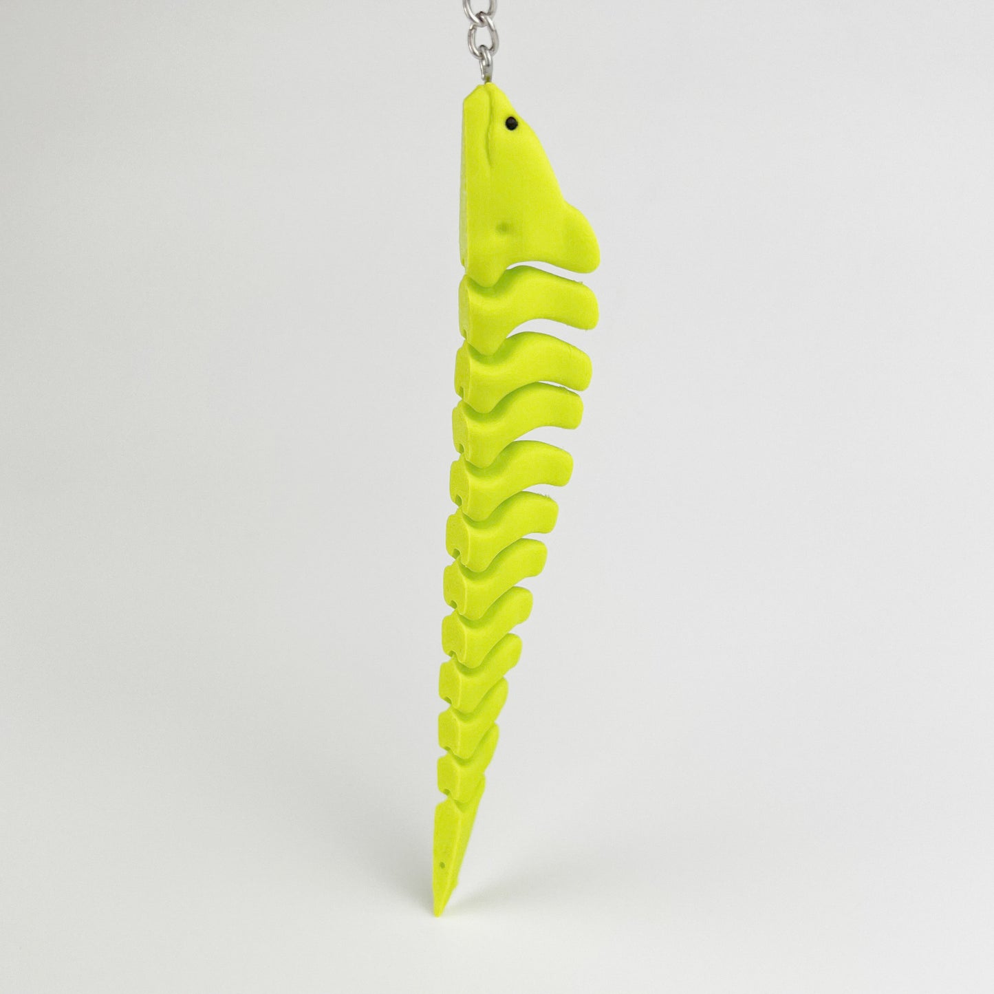 Breloc Tipar Electric 3D, Verde-Neon, Flexibil, 16cm