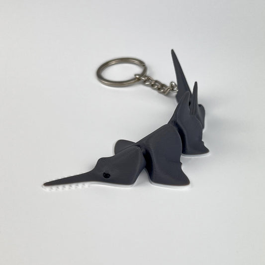 Breloc Peste Fierastrau / Sawfish 3D, Flexibil, 10cm